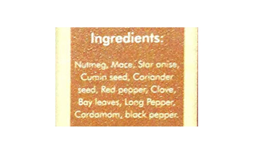 Spice Platter Garam Masala    Box  100 grams